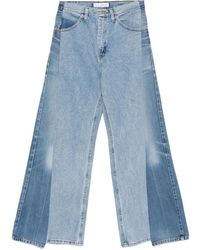 E.L.V. Denim - E. L.V. Denim Panelled Jeans - Lyst