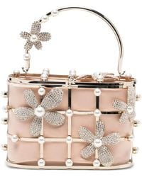 Rosantica - Holli Delia Crystal-Embellished Floral-Motif Tote Bag - Lyst