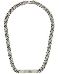 MM6 by Maison Margiela - Logo Necklace - Lyst