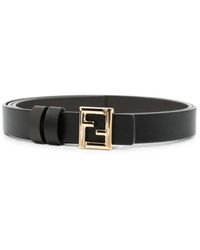 Fendi - Ff Logo-Buckle Belt - Lyst