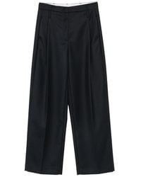 Tela - Pleated Wide-Leg Trousers - Lyst