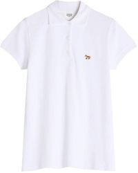 Maison Kitsuné - Fox Patch Polo Shirt - Lyst