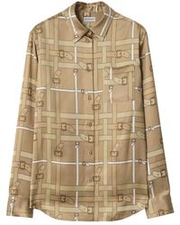 Burberry - Tops - Lyst