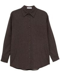 ELEH - Chest-Pocket Long-Sleeve Shirt - Lyst