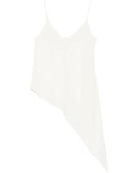 Covert - Asymmetric-Hem V-Neck Top - Lyst