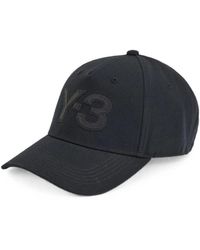Y-3 - Logo-Embroidered Baseball Cap - Lyst