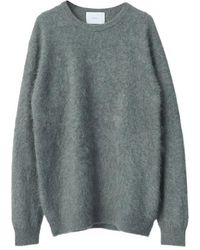 Ssstein - Shaggy Crew-Neck Sweater - Lyst