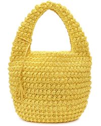 JW Anderson - Large Popcorn Crochet-Knit Tote Bag - Lyst