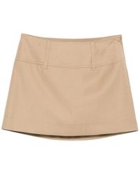 DUNST - Belt Loops Short Skirt - Lyst