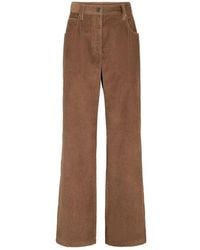 Brunello Cucinelli - Trousers - Lyst