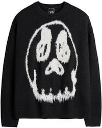 Y-3 - Chito Graphic Knitted Sweater - Lyst