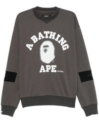 A Bathing Ape - Crewneck Sweatshirt - Lyst