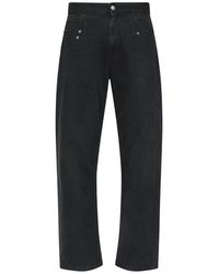MM6 by Maison Margiela - Rivet-Detail Jeans - Lyst