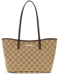 Gucci - Neutrals Tote Bags - Lyst
