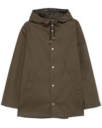 Fendi - Ff-Monogram-Print Hooded Parka - Lyst