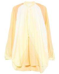 Marrakshi Life - Long-Sleeve Buttoned Mini Dress - Lyst