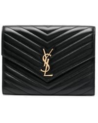 Saint Laurent - Clutch Bags - Lyst