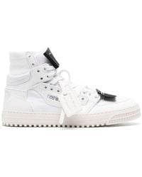 Off-White c/o Virgil Abloh - 3.0 Off Court Leather Sneakers - Lyst