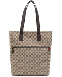 Gucci - Gg Supreme Tote Bag - Lyst