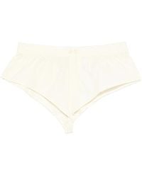 Entire studios - Pixie Buttoned Mini Shorts - Lyst