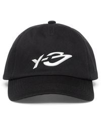 Y-3 - Graphic Logo Cap - Lyst