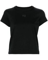 Alexander Wang - Logo Cotton T-Shirt - Lyst