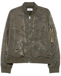 Fendi - Camouflage-Pattern Bomber Jacket - Lyst