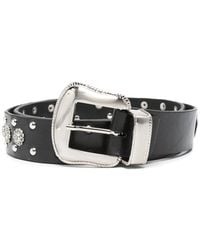 Eraldo - Studded Buckle Belt - Lyst