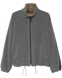 Magliano - Contrast-Panel Zip-Up Jacket - Lyst