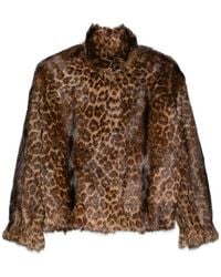 Salvatore Santoro - Leopard-Print Long-Sleeve Jacket - Lyst