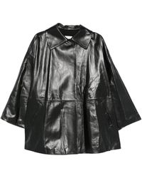 Cassell - Collared Leather Jacket - Lyst