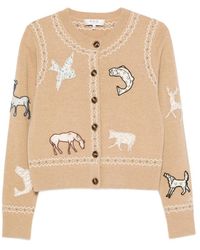 Sea - Cardigan Winslow À Patch Animal - Lyst