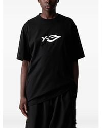 Y-3 - Liquid Logo Short Sleeve T-Shirt - Lyst