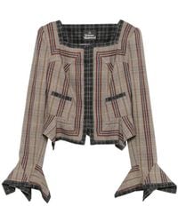 Vivienne Westwood - Dandy Double-Breasted Check Jacket - Lyst