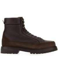 Brunello Cucinelli - Panelled Ankle Boots - Lyst