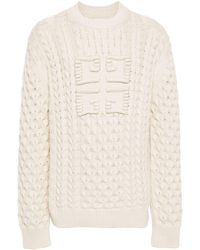 Givenchy - Logo Cotton Crewneck Sweater - Lyst