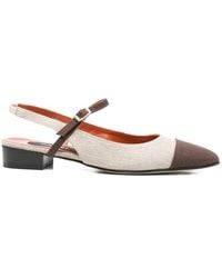 CAREL PARIS - Oceano 26 Toe-Cap Flat Pumps - Lyst
