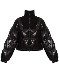 DIESEL - High-Neck Puffer Jacket - Lyst