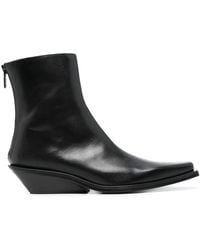 Ann Demeulemeester - Rumi Cowboy Ankle Boots - Lyst