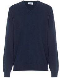 Malo - V-Neck Cashmere Sweater - Lyst