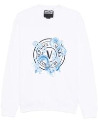 Versace Jeans Couture - Graphic-Print Sweatshirt - Lyst