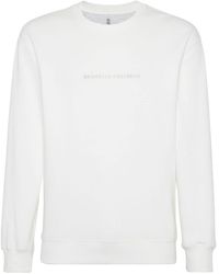 Brunello Cucinelli - Sweatshirt With Embroidery - Lyst
