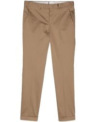PT Torino - Mid-Rise Tapered Trousers - Lyst