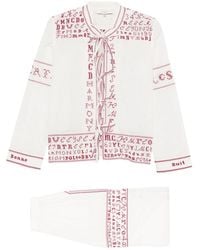 Sea - Embroidery Pyjama Set - Lyst