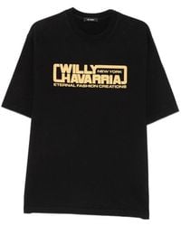 Willy Chavarria - Eternal Fashion Creations Standard Logo-Print T-Shirt - Lyst