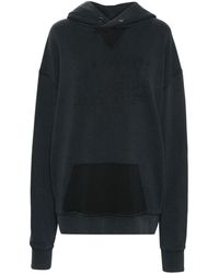 Maison Margiela - Numbers-Embroidered Cotton Hoodie - Lyst
