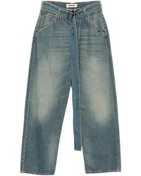 DARKPARK - Belted Wide-Leg Jeans - Lyst