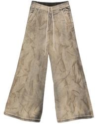 Rick Owens - Drawstring Wide-Leg Jeans - Lyst