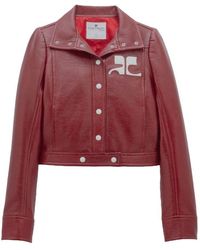 Courreges - Reedition" Vinyl Jacket - Lyst