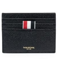 Thom Browne - Leather Credit Card Case - Lyst